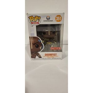 FUNKO POP! GAMES--OVERWATCH--DOOMFIST‎ FIGURE (TARGET EXCLUSIVE) #351